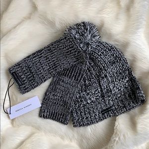 Rebecca Minkoff beanie and arm warmer set